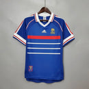 CAMISA FRANÇA RETRÔ AZUL COPA 1998